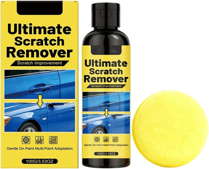 Car Scratch Removal Wax Kit for Vehicle Paint Surface Repair 100g with Sponge