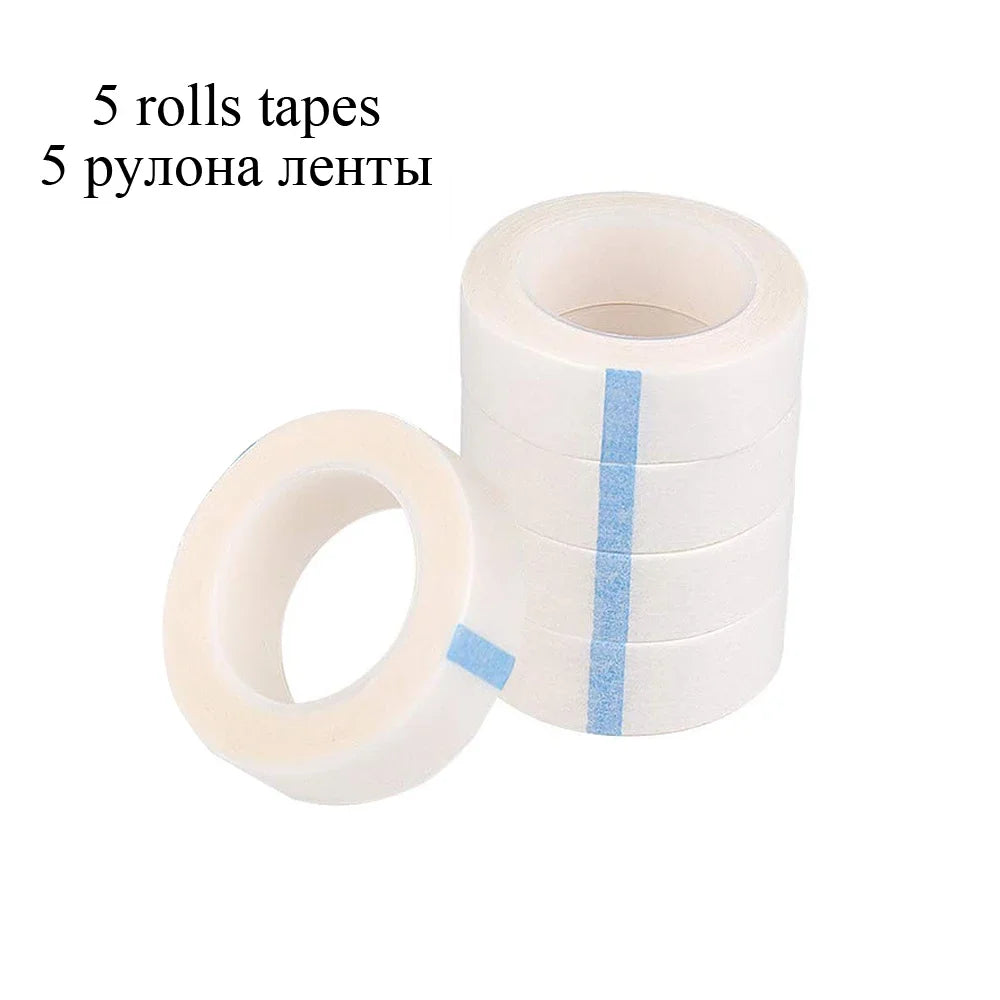 Breathable Micropore Lash Tape Under Eye Tapes for Eyelash Extensions - Medical Fabric Adhesive Strips