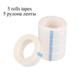 Breathable Micropore Lash Tape Under Eye Tapes for Eyelash Extensions - Medical Fabric Adhesive Strips