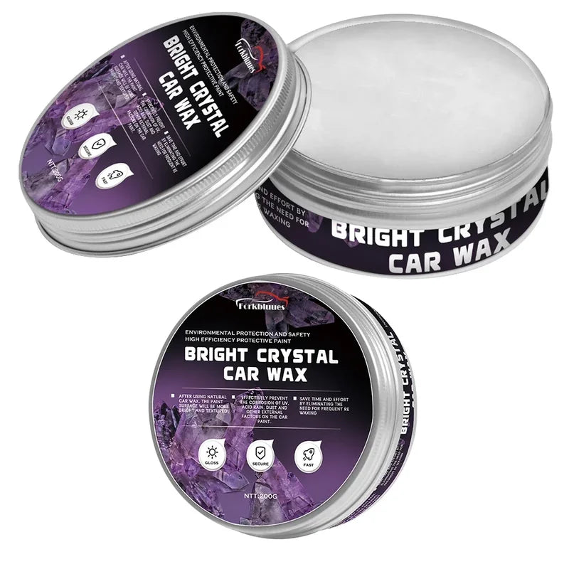 Car Crystal Plating Wax Set Nano Ceramic Coating Scratch Remover Polishing Paste