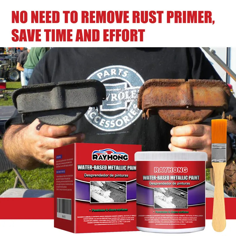 Water-Based Rust Converter & Metal Primer Paint - Multi-Purpose Anti-Rust Coating