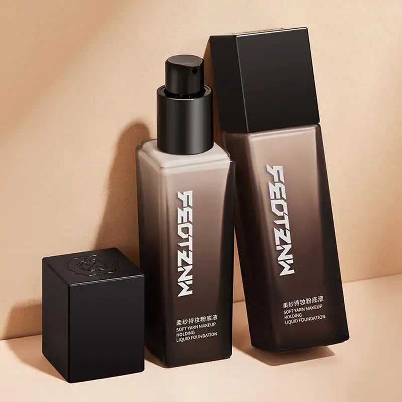 Liquid Foundation with Matte Finish & Waterproof Concealer - Light & Natural Shades