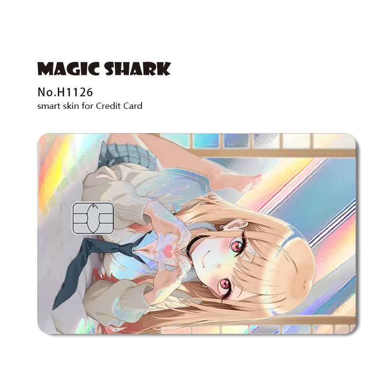 Holographic Sticker Skin Film for Debit and Credit Cards - No Fade