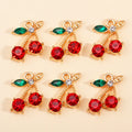 10Pcs Alloy Enamel Lemon Charm for Jewelry Making DIY Necklace Earrings Charms