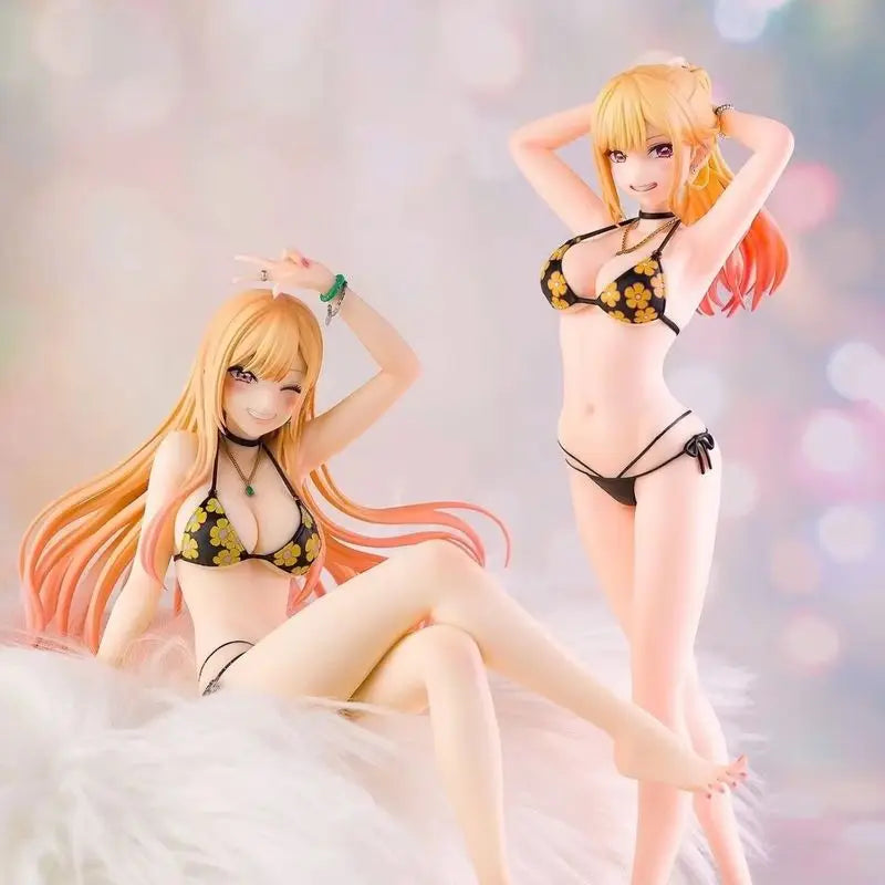 Kitagawa Marin Swimsuit Figure - Cute Anime Girl Model Desktop Ornament