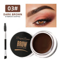 White Bushy Eyebrow Gel with Long-Lasting Setting Pomade & Sculpting Pen