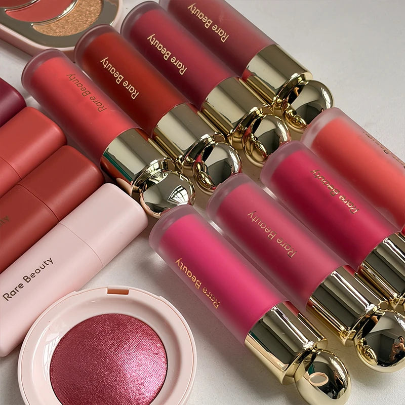 Cream-to-Powder Liquid Blush with Mirror, Long-Lasting & Easy to Apply