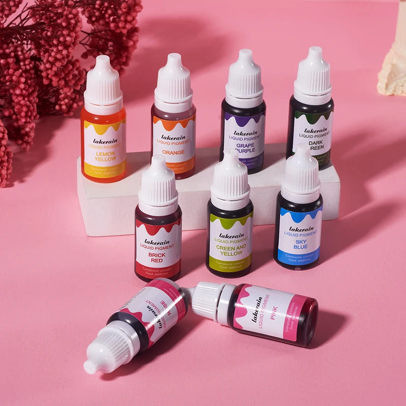 Lip Gloss Making Kit with 24 Pigment Colors - DIY Lipstick & Lip Oil Dyes