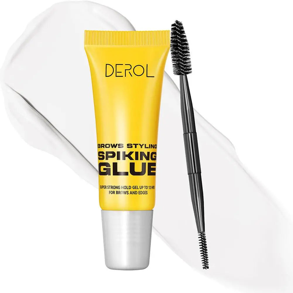 Waterproof Dual Ended Eyebrow Brush & Styling Gel - Long Lasting Brow Setter