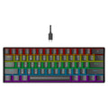 61-Key Mechanical Gaming Keyboard with RGB Lighting for Windows & Mac