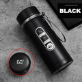 Stainless Steel Thermos Bottle with LED Temperature Display 500ML-1L Portable Vacuum Flask