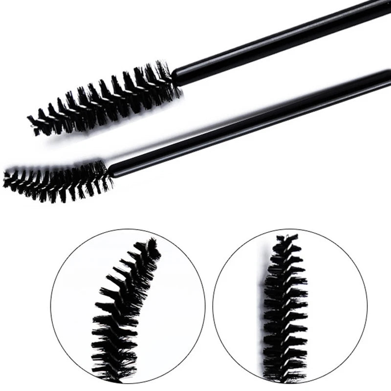 Eyelash Brush Applicator Set 500/1000 Pcs Lash Mascara Wands for Eyelash Extension & Brows