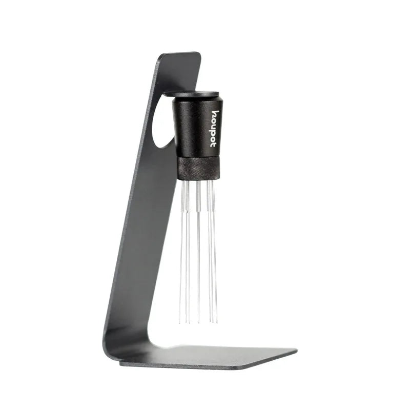 Espresso Coffee Stirrer Needle with 8 Needles and Magnetic Stand - Barista Tools