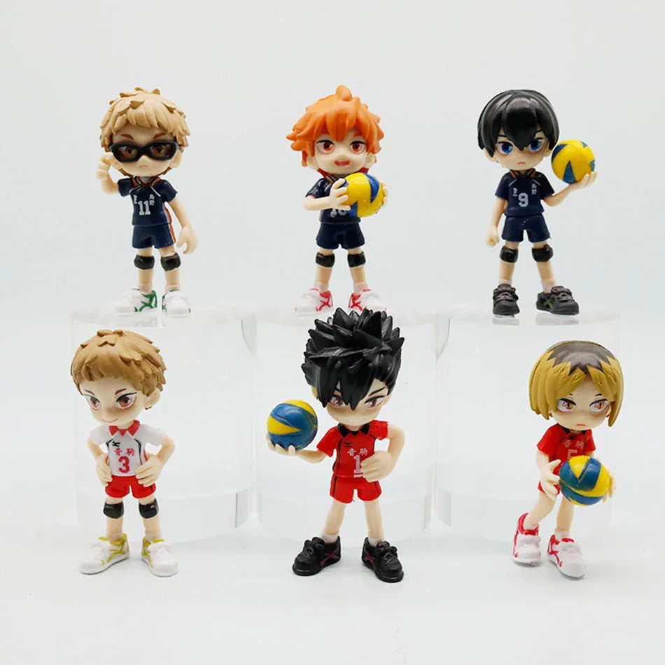 Anime Collectible Figures - Haikyuu!! Hinata & Kageyama 6-8 Piece Set