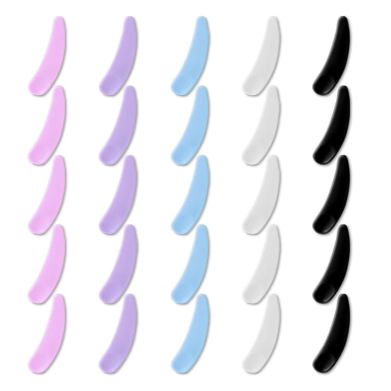 25pcs Cosmetic Mask & Face Cream Spoon Set - Mini Facial Scraper & Eye Cream Applicator