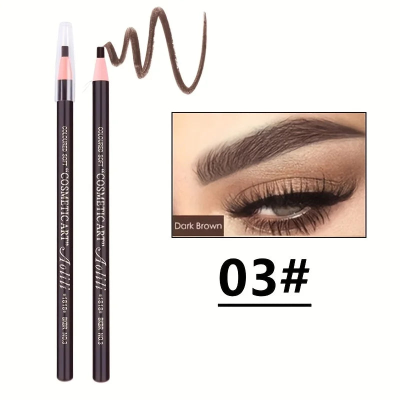Eyebrow Pencil - Natural Color, Sweat & Smudge Proof, Easy Application
