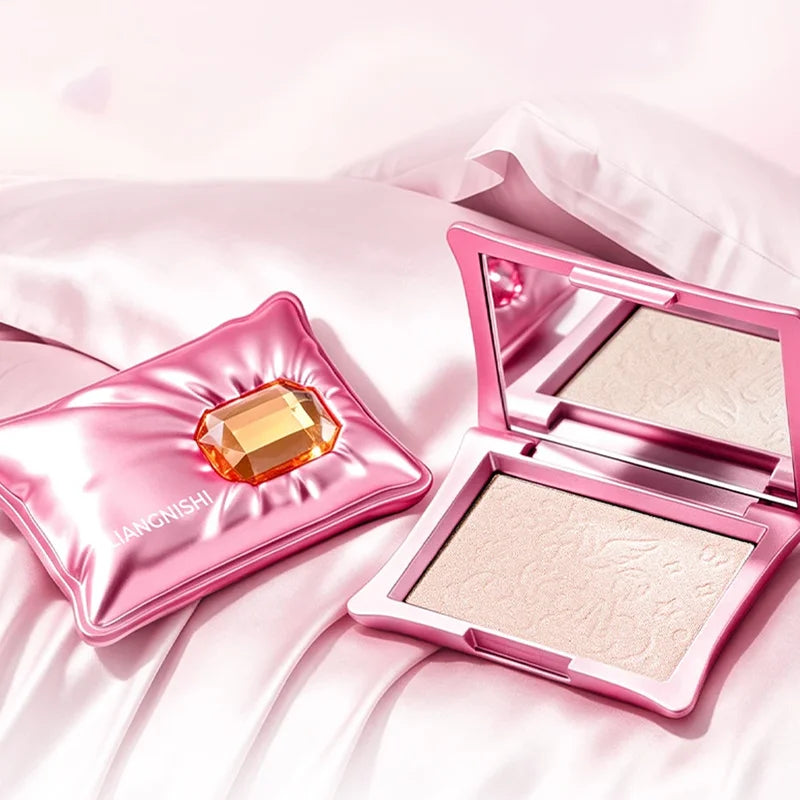 Face and Eye Makeup Palette with Brightening Highlighter - Natural Finish, 5g