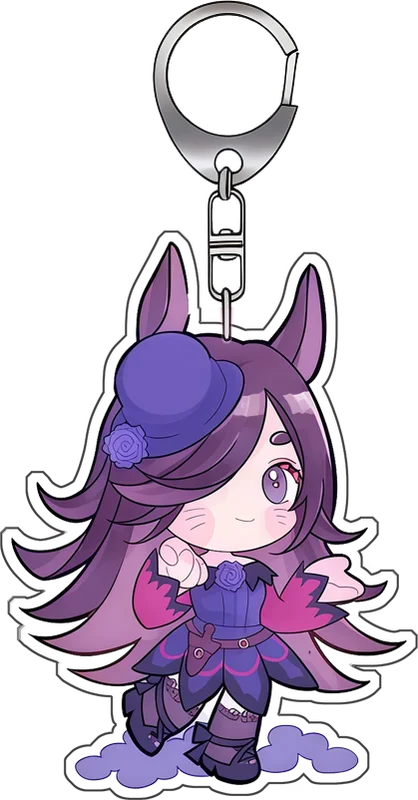Acrylic Key Ring for Pretty Derby Anime Backpack Decoration Gift Fans