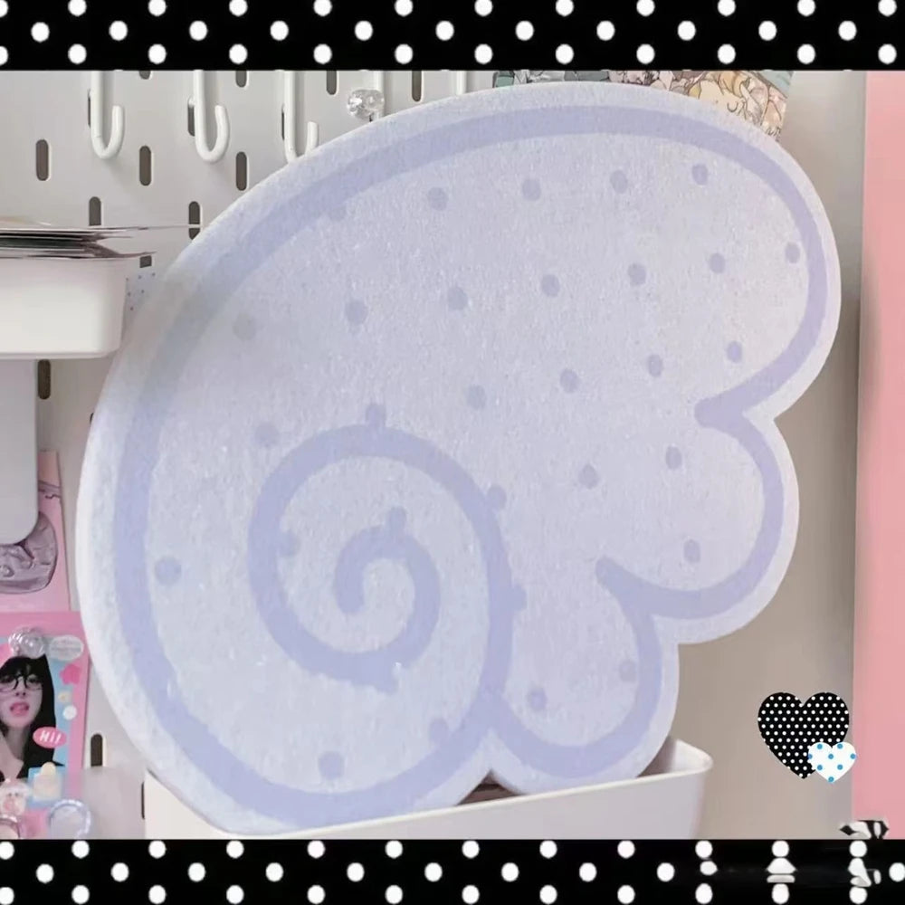 Angel Wing Felt Board Wall Decor - Cute Storage & Photo Display for Bedroom & Living Room