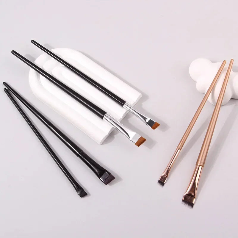 Makeup Brush Set - Eyeliner & Eyebrow Brushes for Precise Contour