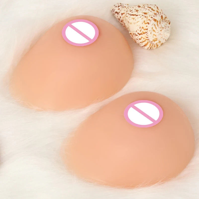Realistic Silicone Breast Forms for Drag Queen Cosplay - Multiple Sizes