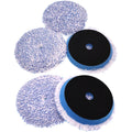 Microfiber Finishing Disc Pack for Car Detailing - 3/5/1 Pieces, 5 Inch Polishing Pads
