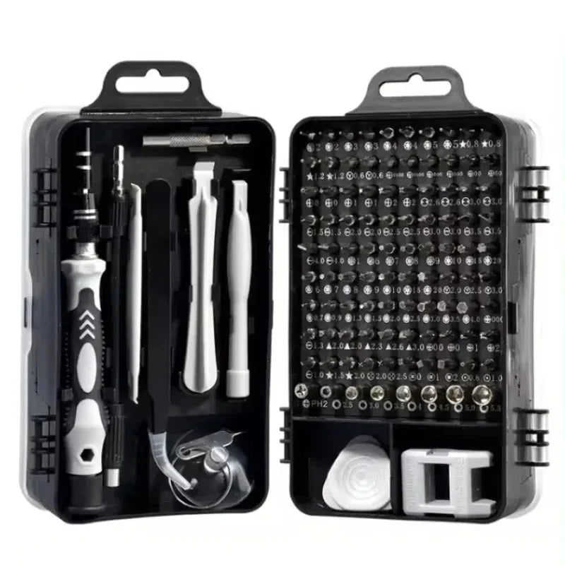 115 in 1 Precision Screwdriver Set for Electronics & Household Repairs
