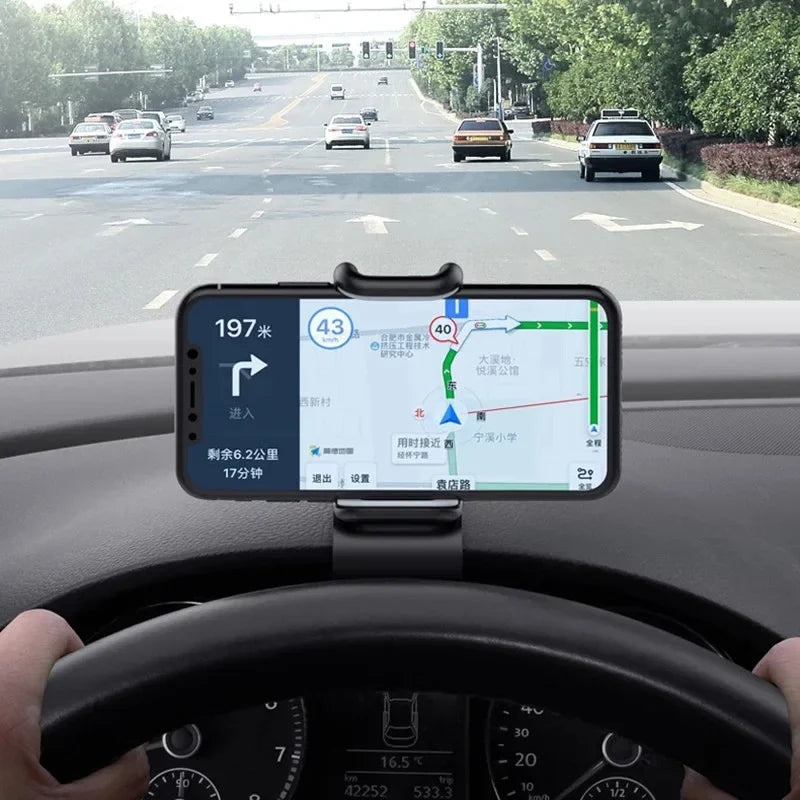 360 Rotatable Car Phone Holder Universal Smartphone Dashboard Mount