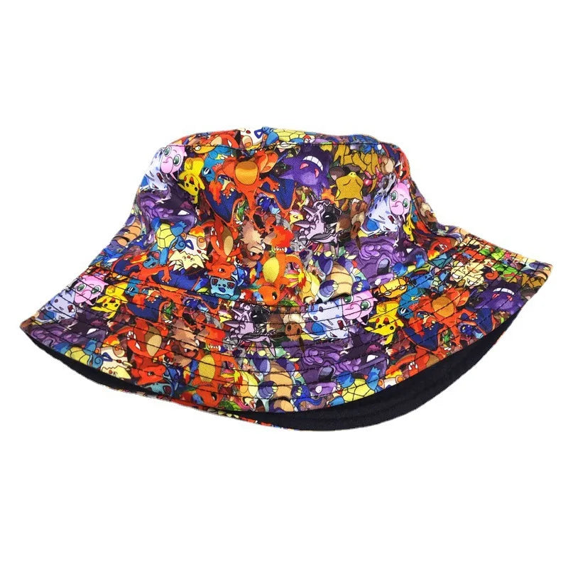 Children's Pokémon Baseball Cap Sun Hat - Cartoon Pikachu Hip Hop Style