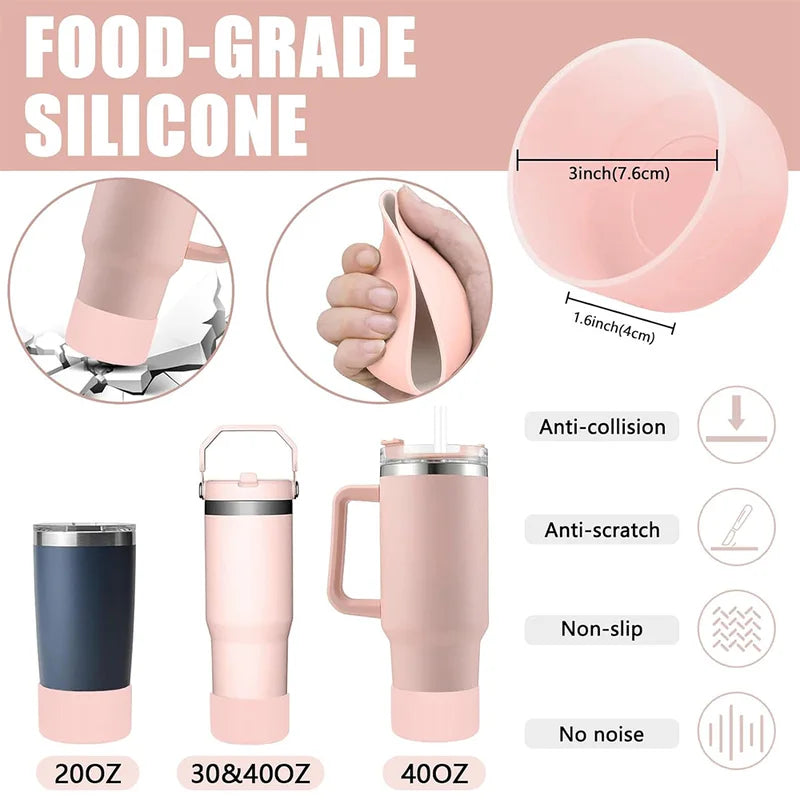 Silicone Cup Accessories Set for Stanley & Similar Tumblers - 9 Pieces