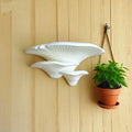 Creative Mushroom-Shaped 3D Printed Wall Storage Rack - Cute Home Decor