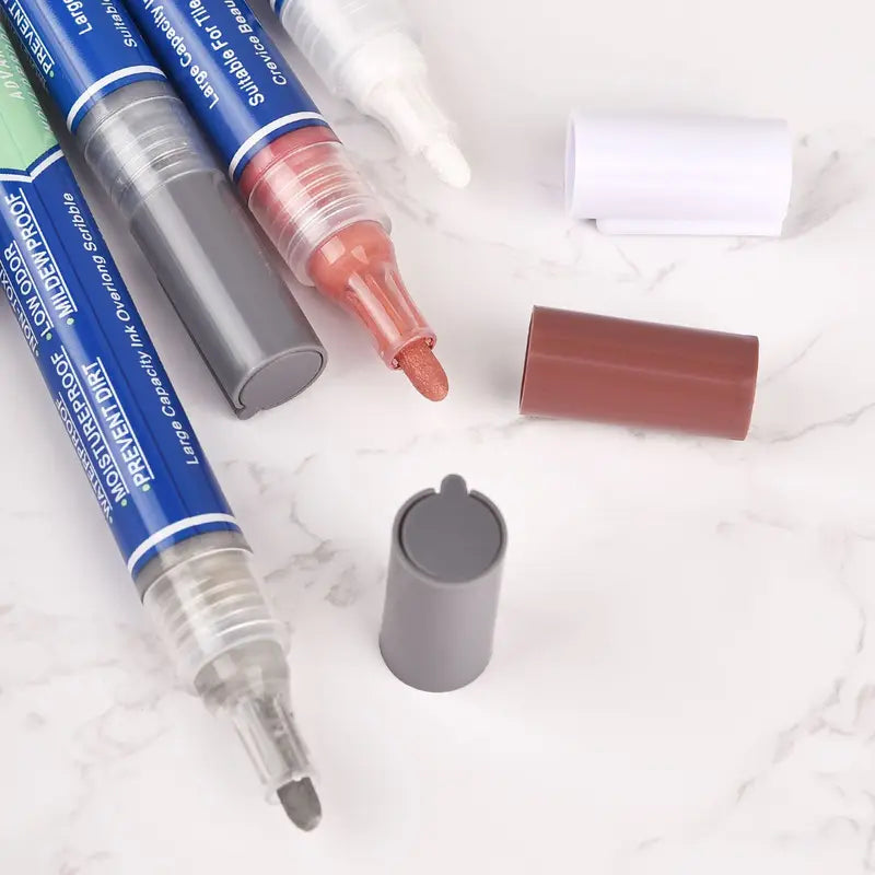 Waterproof Tile Gap Repair Marker Pen for Ceramic and Porcelain Walls