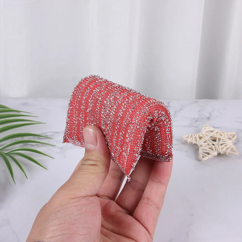 Multi-Size Double-Sided Dishwashing Sponges Kitchen Cleaning Tool Set