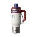1250ml Insulated Stainless Steel Water Bottle with Straw - Large Capacity Portable Tumbler