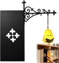 Halloween Retro Wall-Mounted Reading Lamp - Gothic Metal Night Light for Home Decor