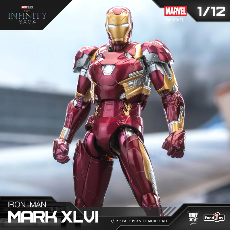 1/12 Scale Action Figure Building Block Toy - Iron Man Tony Stark Legend Collection
