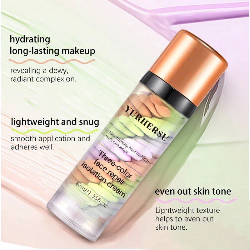 Color Correcting Concealer Cream - Brightening Face Makeup Base