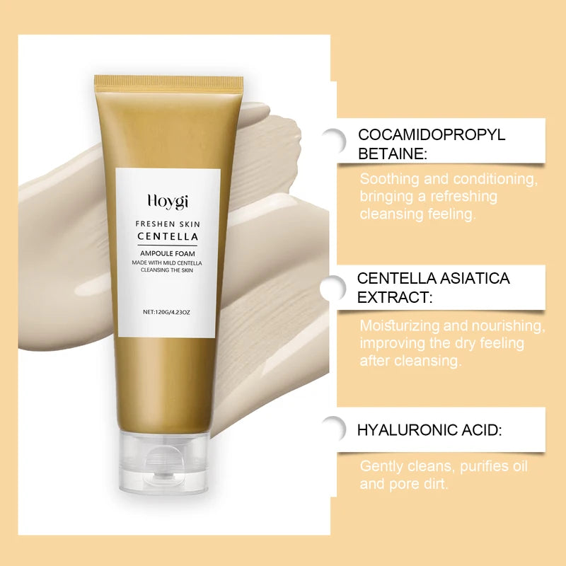 Centella Skin Care Set with Serum, Face Wash & Cleansing Oil - Soothing & Refreshing