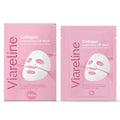 Gentle Collagen Facial Sheet Mask with Grape Seed Oil - Hydrating Overnight Skin Care
