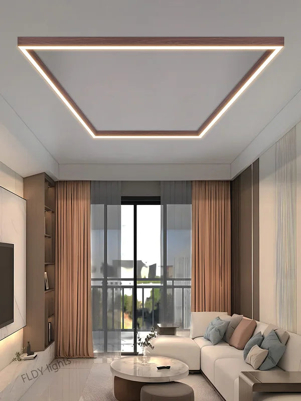 Modern Ceiling LED Light Fixture for Balcony, Kitchen, Living Room - Multiple Colors
