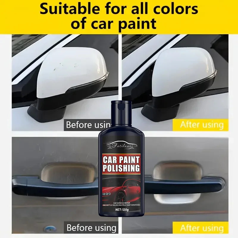 Car Scratch Repair & Polishing Wax - All Vehicle Paint Restoration