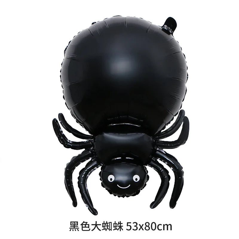 Halloween Spider Balloon Decorations Set for Party & Event Festivities
