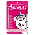 8pcs Animal Moisturizing Face Mask Set for Dry Skin & Hydration - Collagen & Hyaluronic Acid
