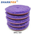 Car Paint Polishing Wool Pad 5/6 Inches Buffing Buffer for Waxing and Detailing