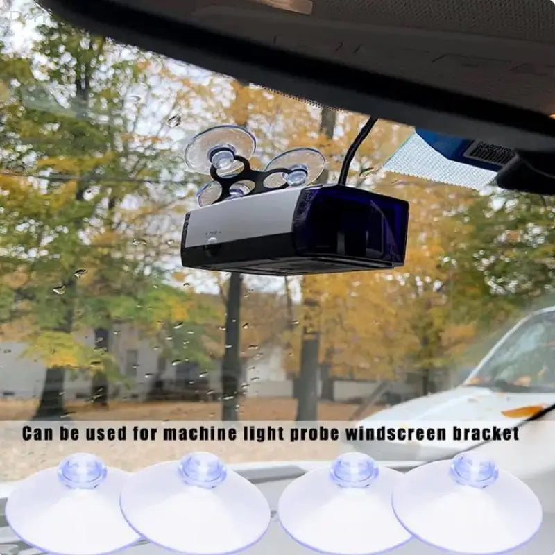 Large Vacuum Suction Cup PVC Sucker for Glass & Bathroom Use - Strong & Reusable