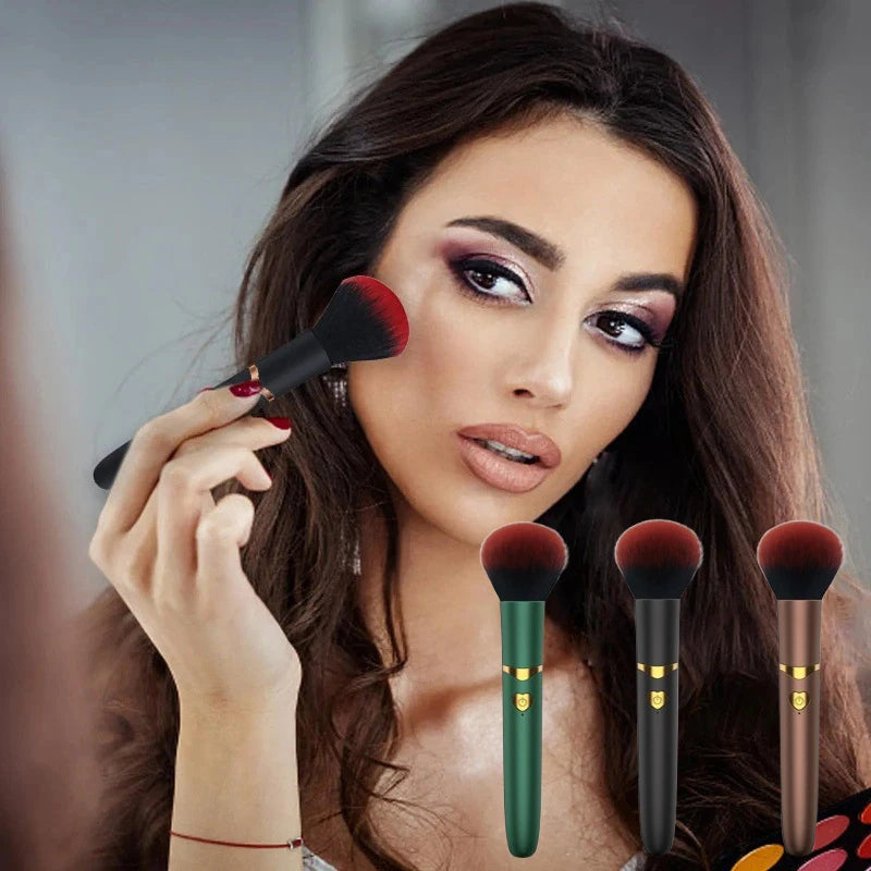 Electric Foundation Makeup Brush Vibrating Multi-Function Portable Cosmetic Tool