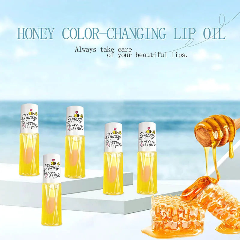 36Pcs Color Changing Lip Oil Set with Vitamin E - Hydrating Lip Care