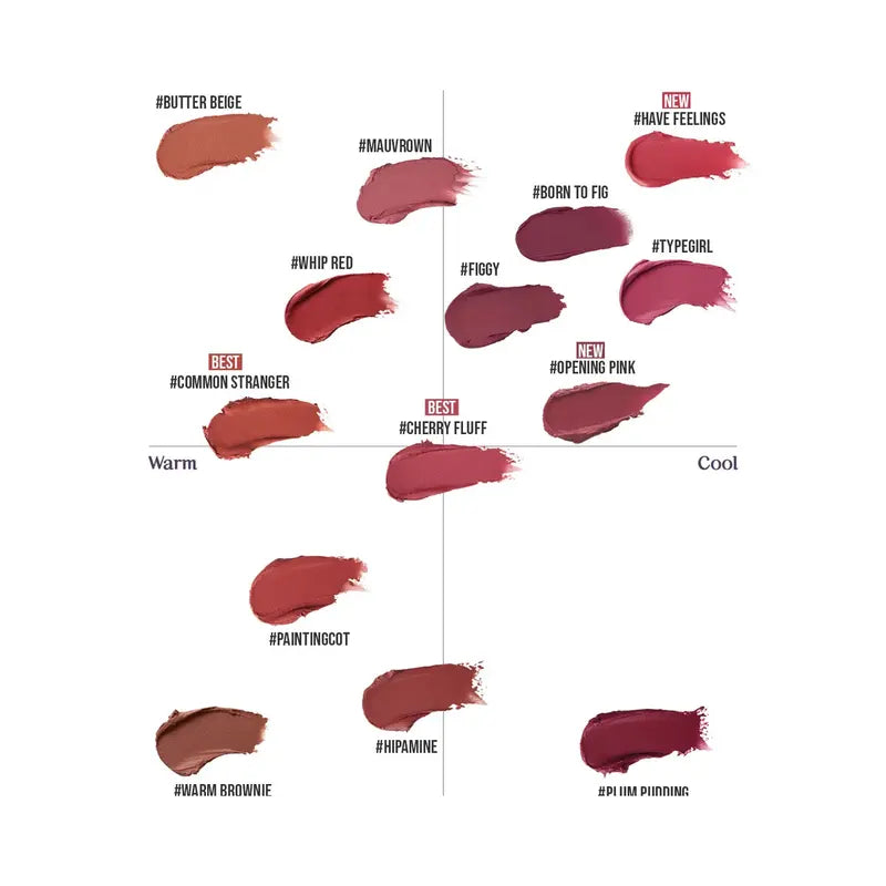 Long-Lasting Velvet Lip Clay Set - Highly Pigmented Korean Lip Makeup