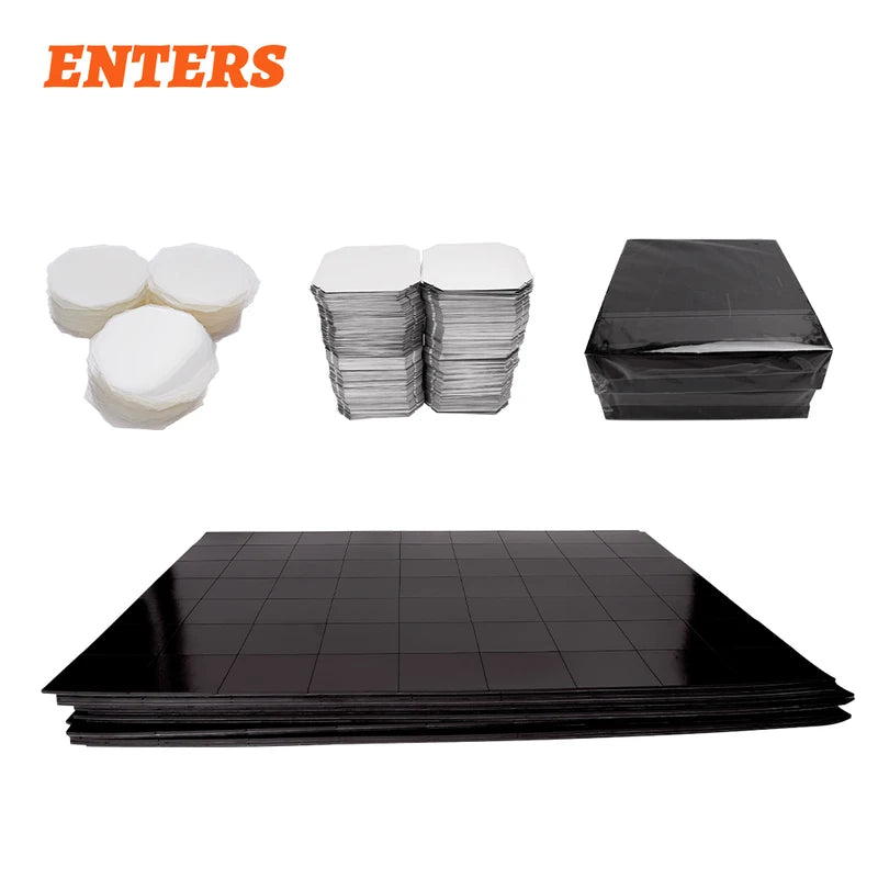 Square Photo Fridge Magnets Set 50x50mm 1000 Pieces Crafting Materials