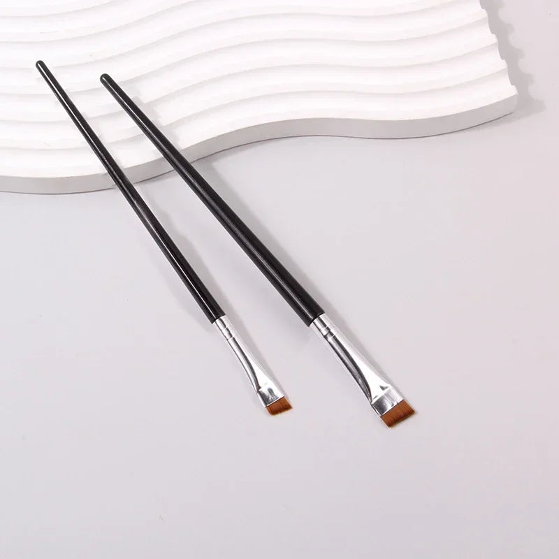 Makeup Brush Set - Eyeliner & Eyebrow Brushes for Precise Contour
